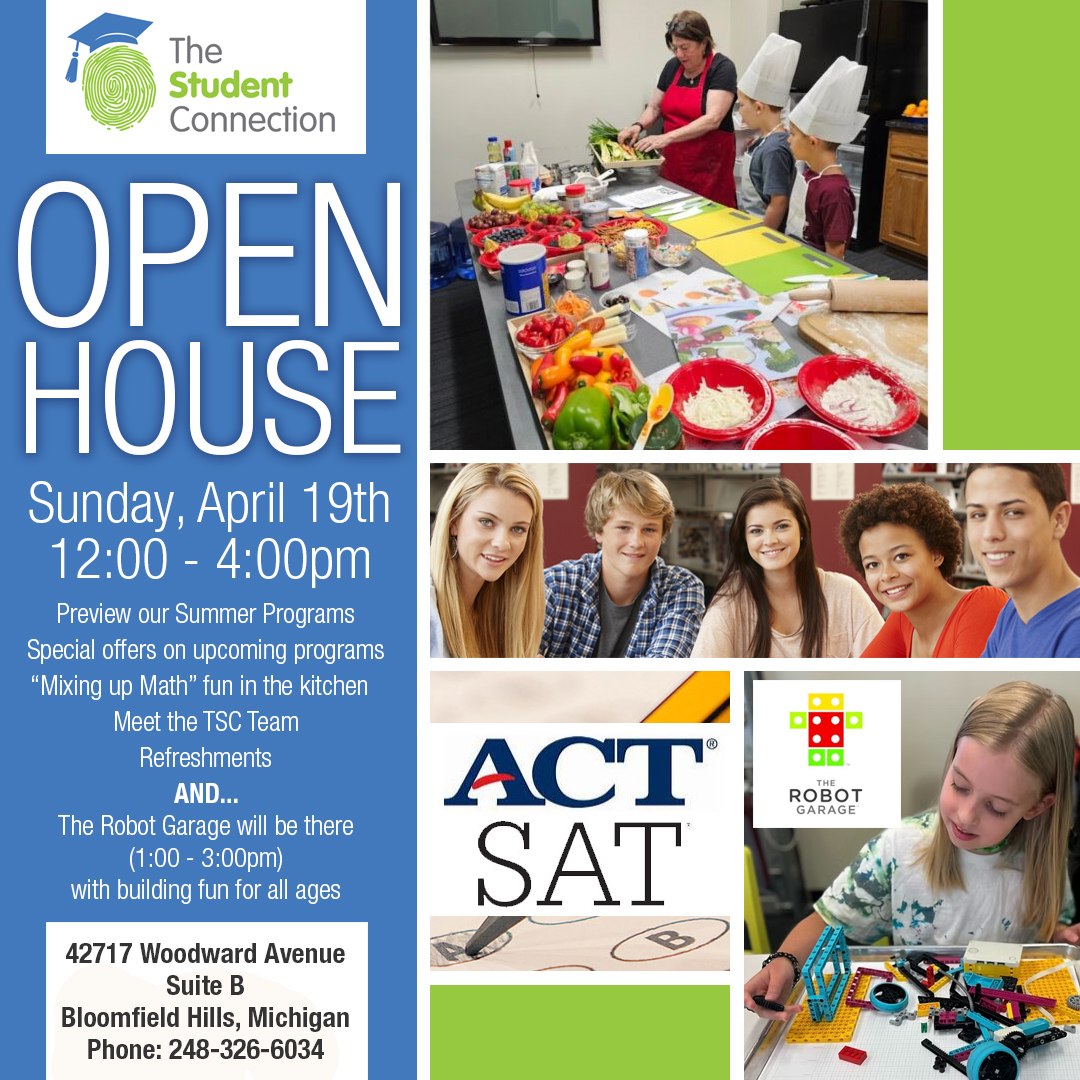 Open House for The Student Connection in April 2026